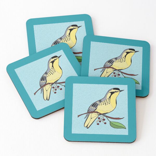 Item preview, Yellow Bird Yellow-Throated Warbler Songbird 4 of 9 designed and sold by Sheri42.