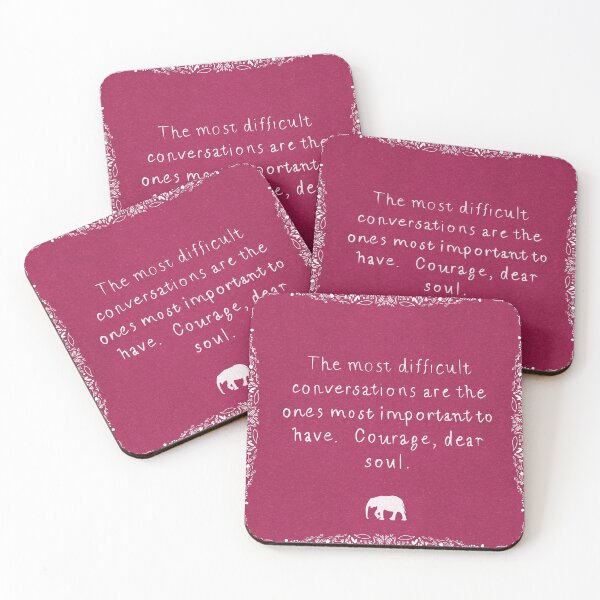 Item preview, Conversational Courage designed and sold by TimeIsAHammer.
