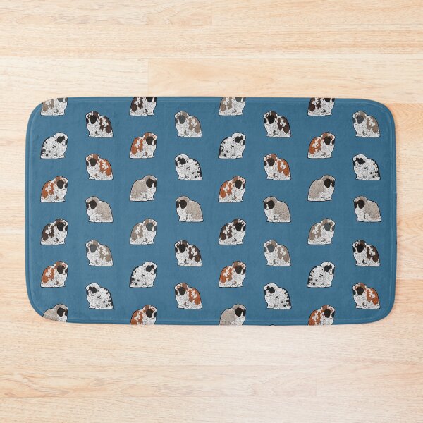 Item preview, CUSTOM Holland Lop Textile | Holland Lop Pouch Holland Lop Bag Holland Lop Phone Case Holland Lop Art Holland Lop Blanket Holland Lop Zipper Pouch designed and sold by conkberry.