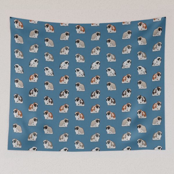 Item preview, CUSTOM Holland Lop Textile | Holland Lop Pouch Holland Lop Bag Holland Lop Phone Case Holland Lop Art Holland Lop Blanket Holland Lop Zipper Pouch designed and sold by conkberry.