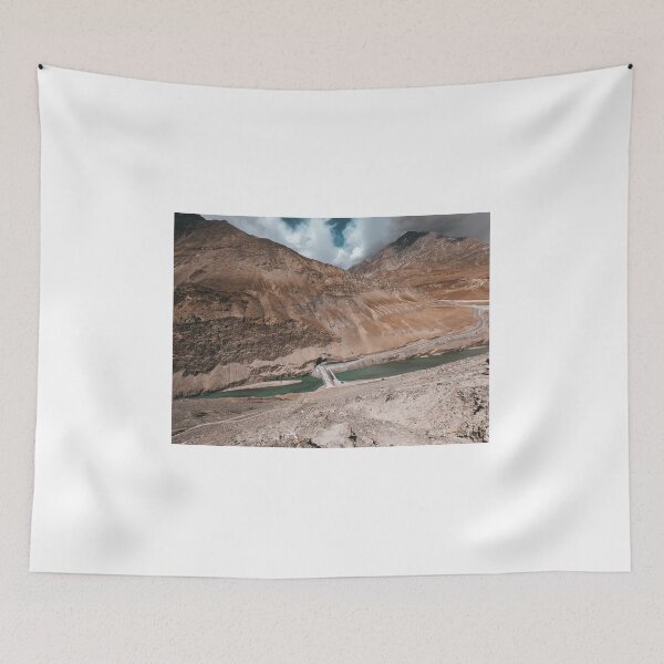 Item preview, River and rocky mountains designed and sold by Vikas Sawant.