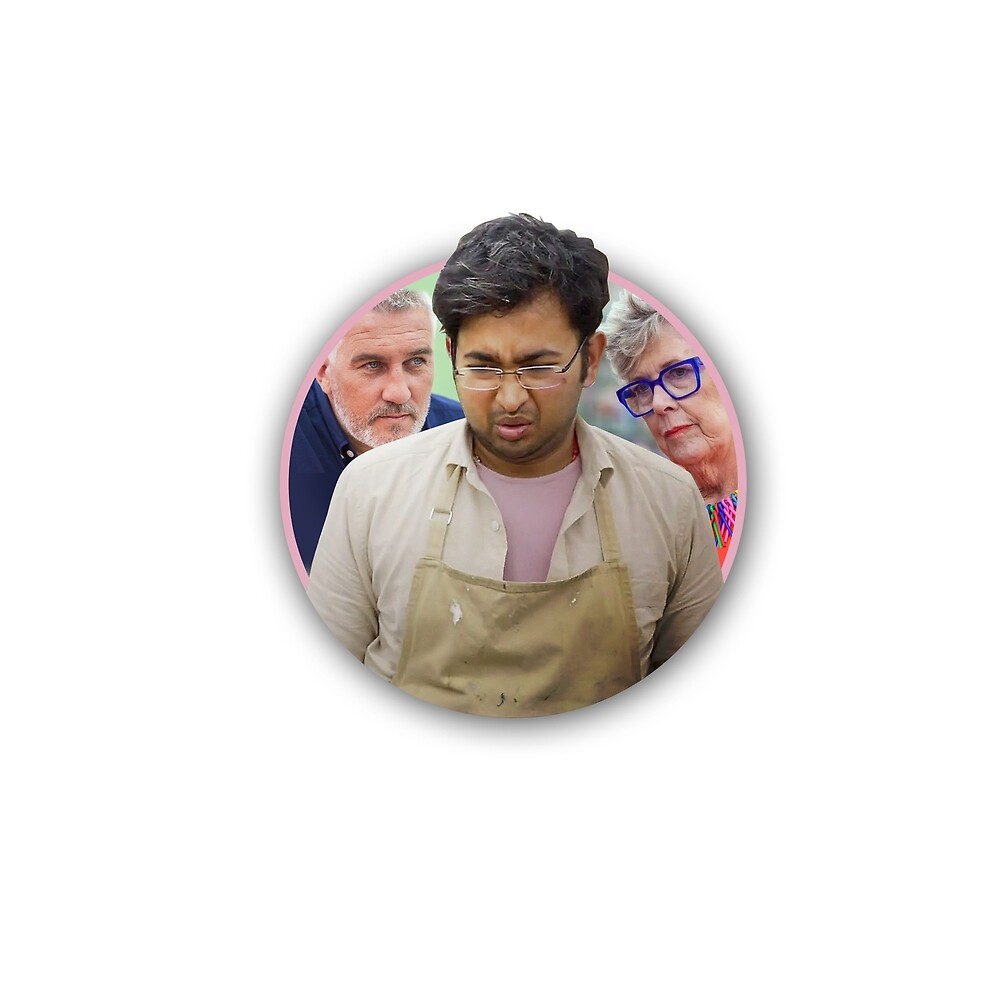 "Rahul British Bake Off" by m0ndos Redbubble