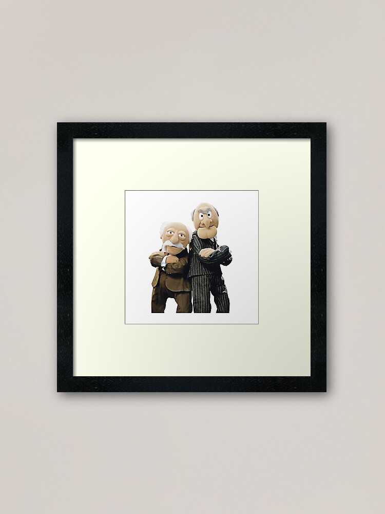 Alternate view of Statler and Waldorf Framed Art Print