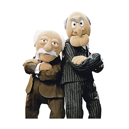 statler and waldorf plush dolls