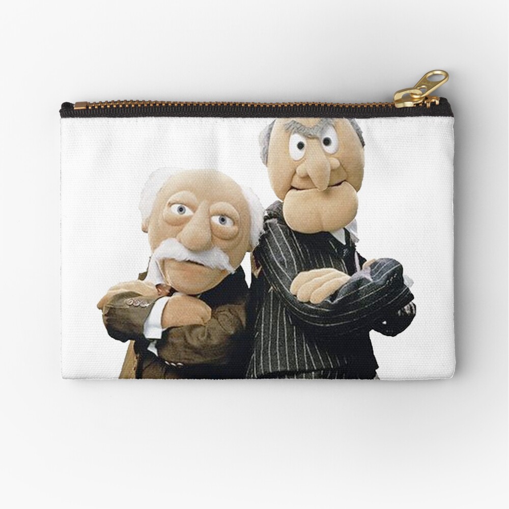 Statler and Waldorf Zipper Pouch
