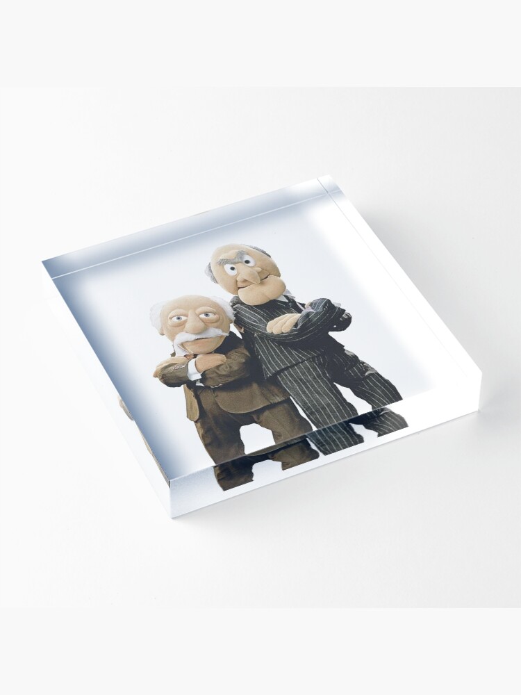 Alternate view of Statler and Waldorf Acrylic Block
