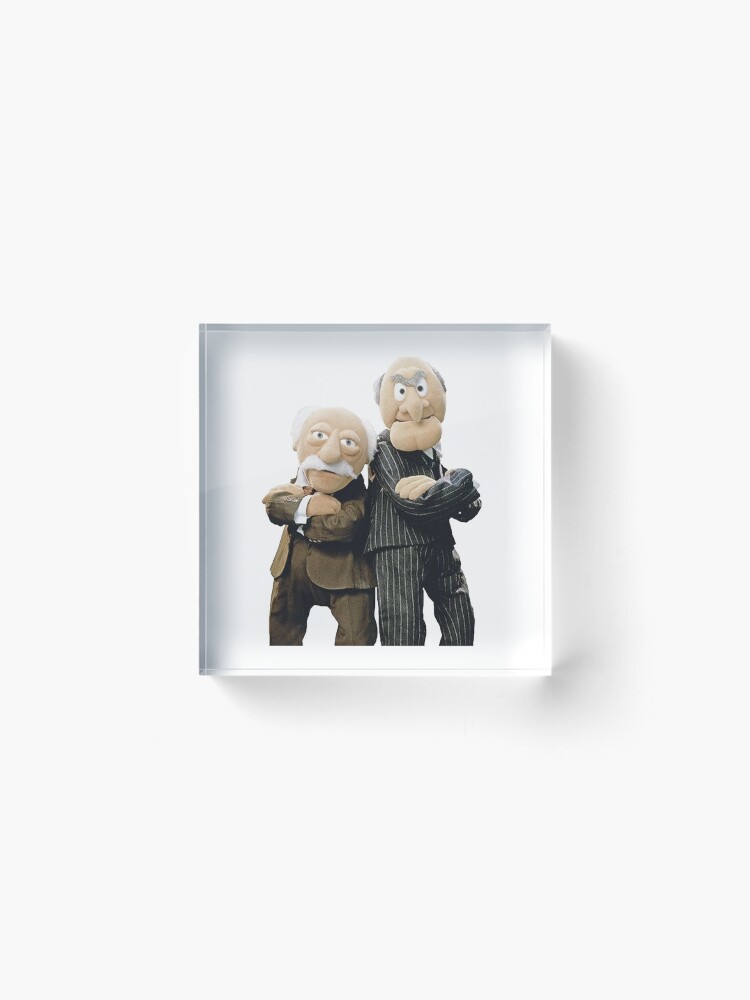 Alternate view of Statler and Waldorf Acrylic Block