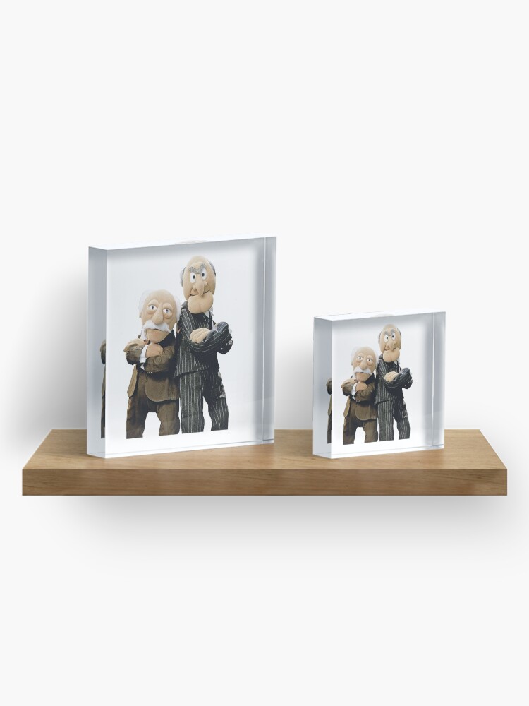 Alternate view of Statler and Waldorf Acrylic Block