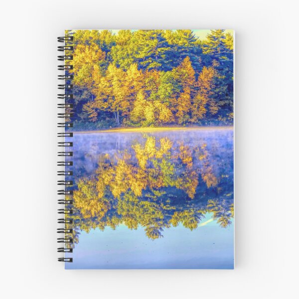 Item preview, Walden Pond Autumn Time Concord Massachusetts Panorama  Reflection  designed and sold by Rocky Mountain Artistry.