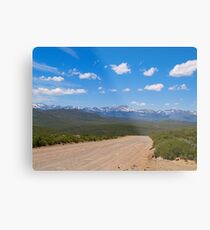 Country Road Metal Print