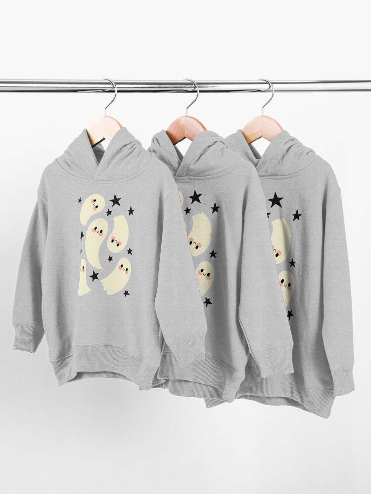 Alternate view of Cute Ghosts Toddler Pullover Hoodie