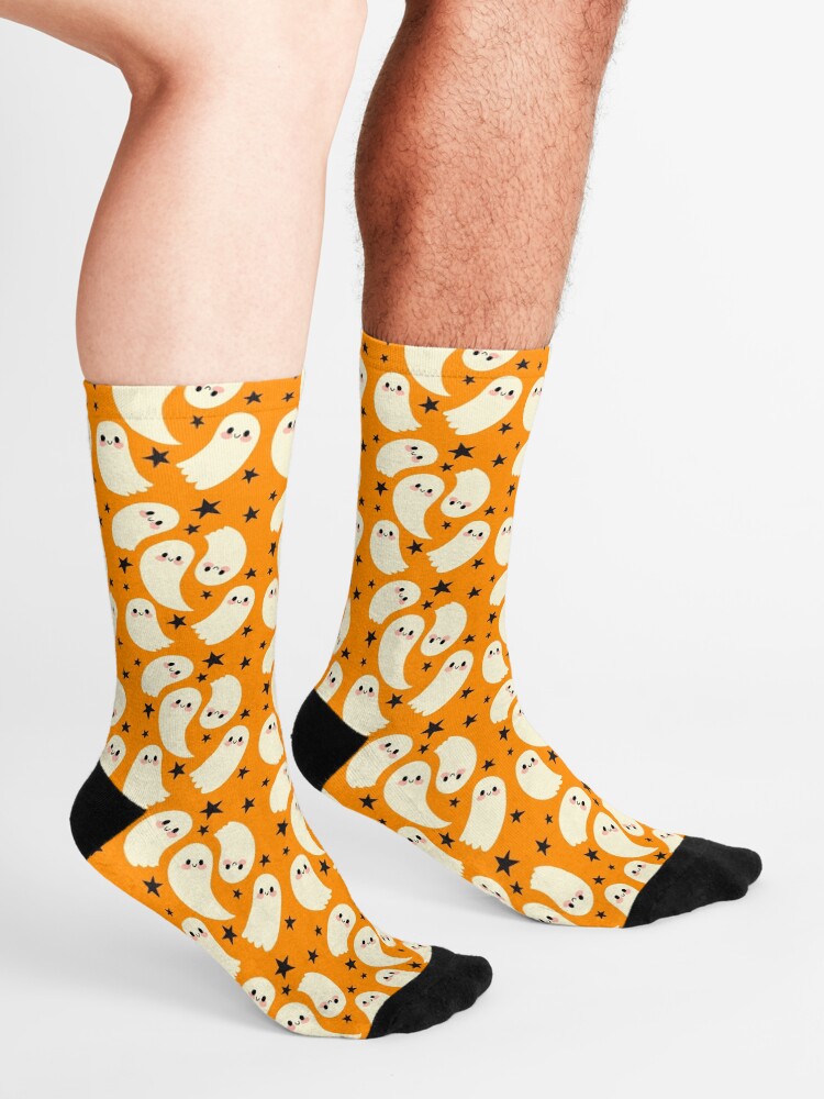 Alternate view of Cute Ghosts Socks