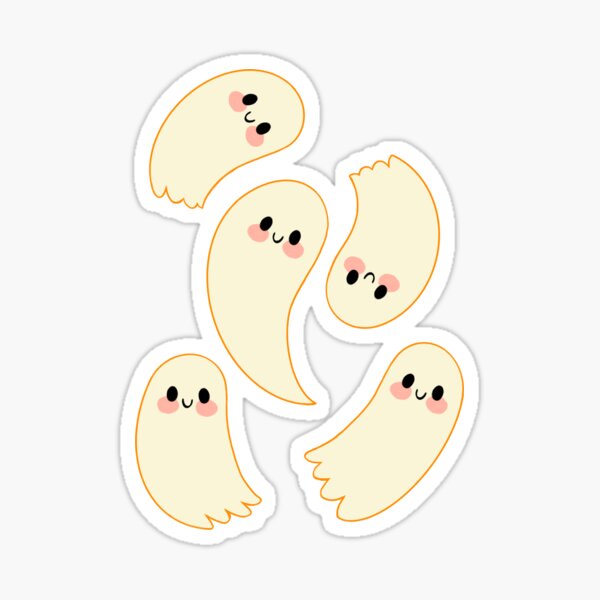 Cute Ghosts Sticker