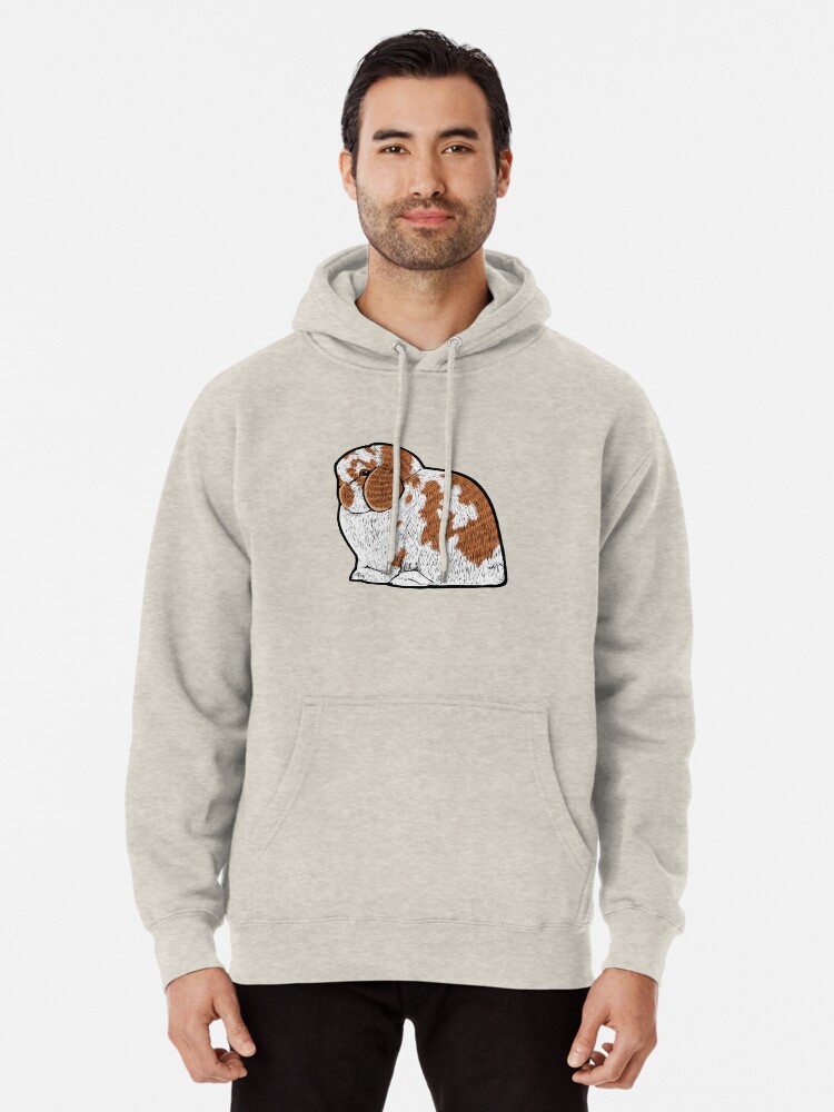 pullover hoodie with zipper pouch