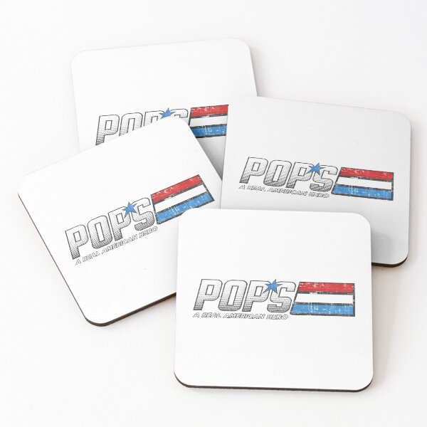 Item preview, POPS A Real American Hero - Papa Daddy Gift designed and sold by CuringBreakup.