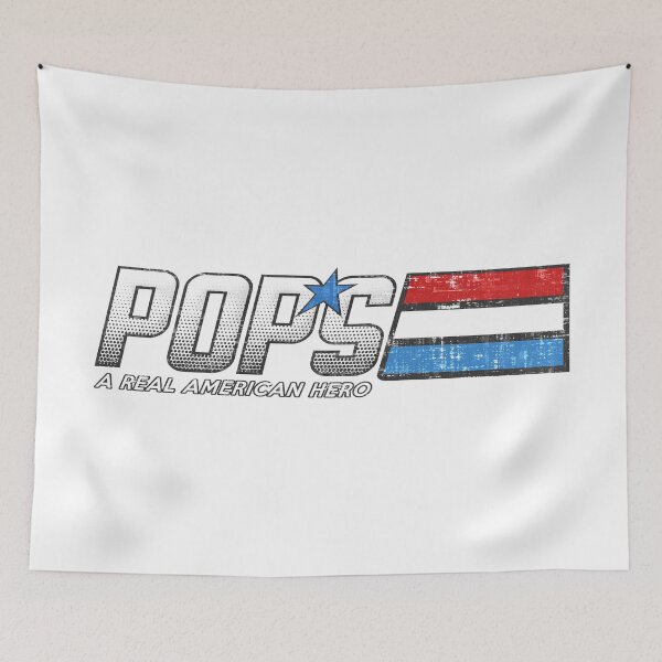 Item preview, POPS A Real American Hero - Papa Daddy Gift designed and sold by CuringBreakup.
