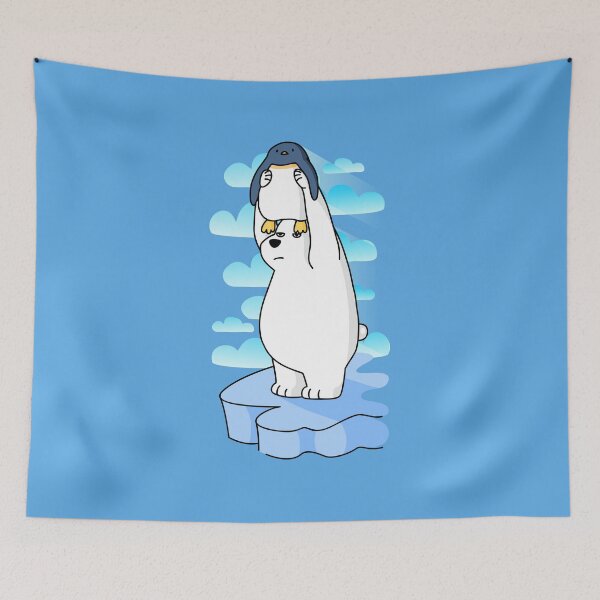 Item preview,  Oso polar y bebé pingüino rey designed and sold by therealsadpanda.