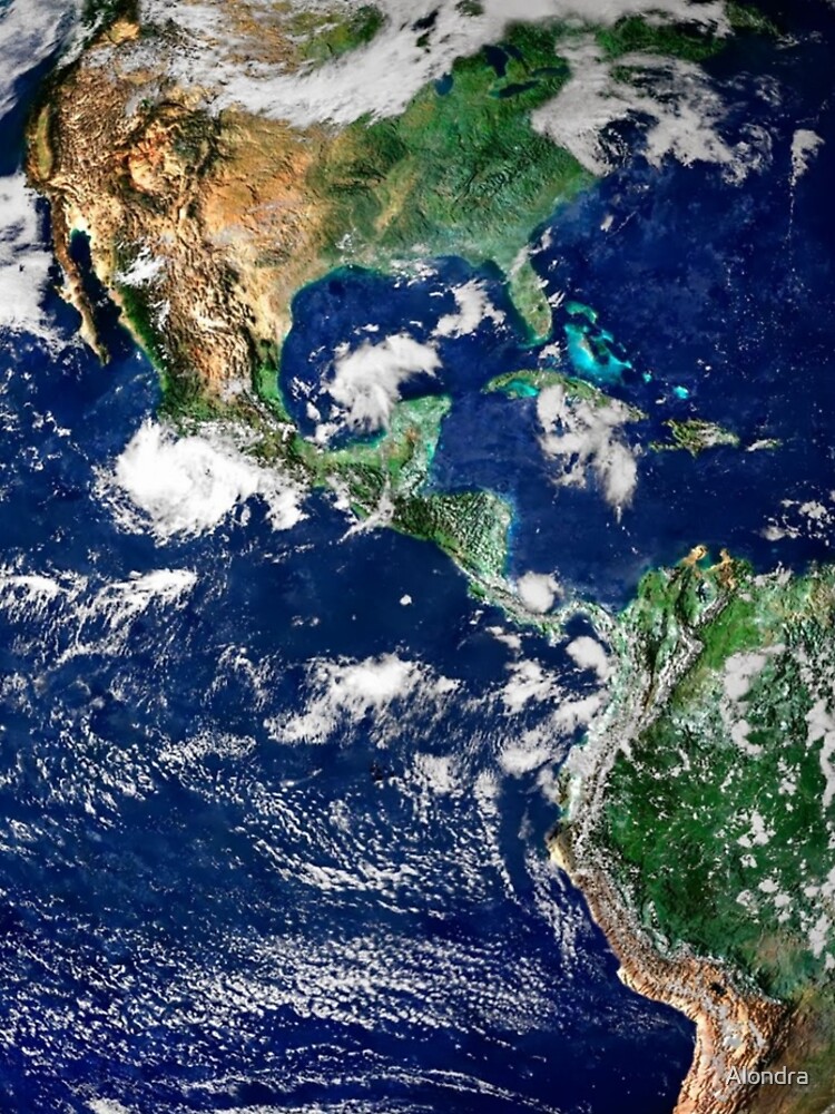 Earth from Space by Alondra