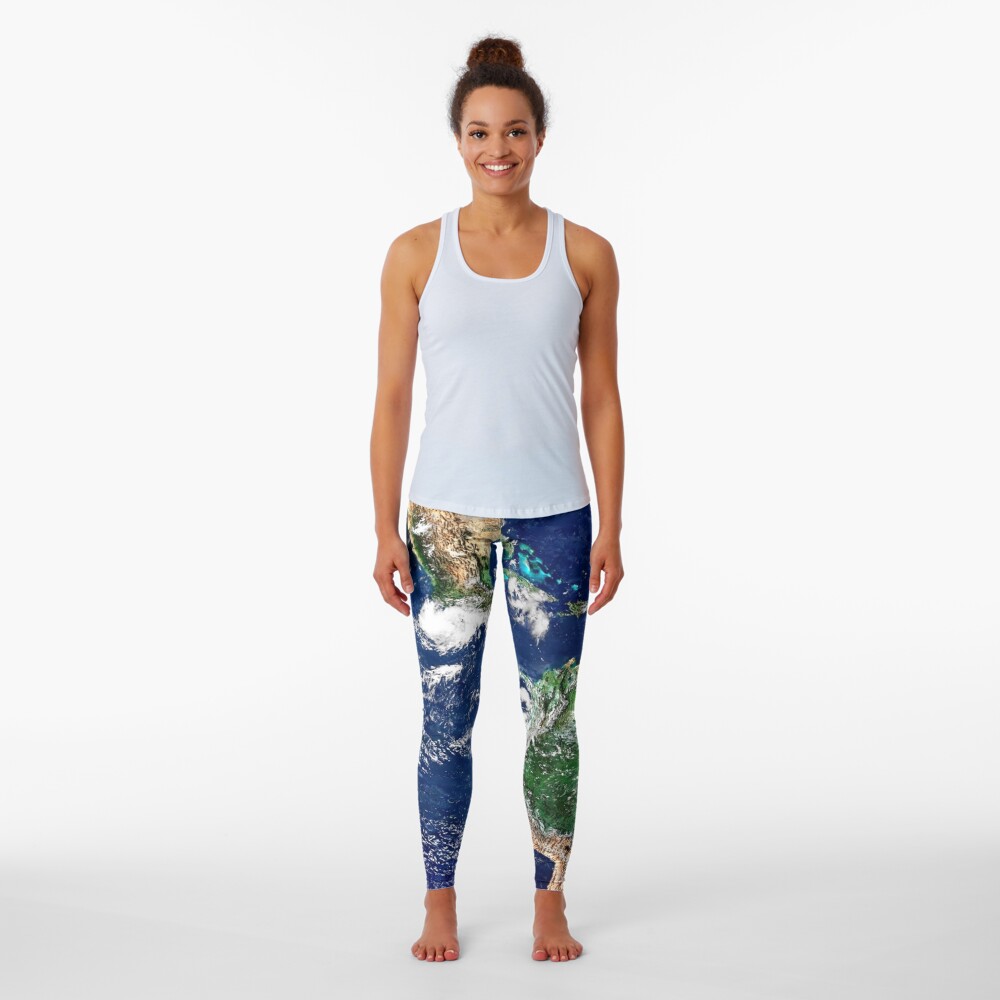 Earth from Space Leggings