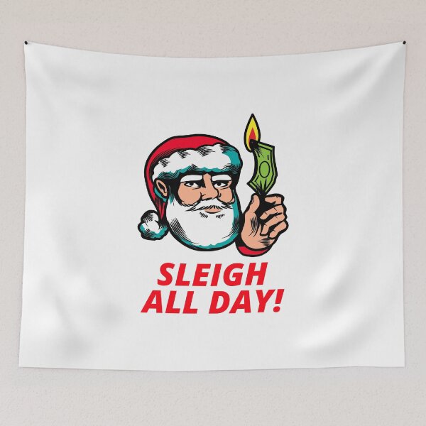 Item preview, Sleigh All Day Santa designed and sold by modernzen.