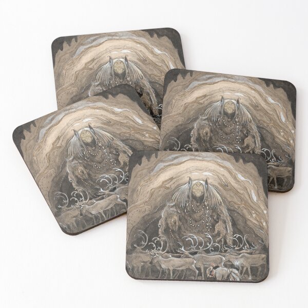 Item preview, Cave Troll illustration by John Bauer designed and sold by immortalpeaches.