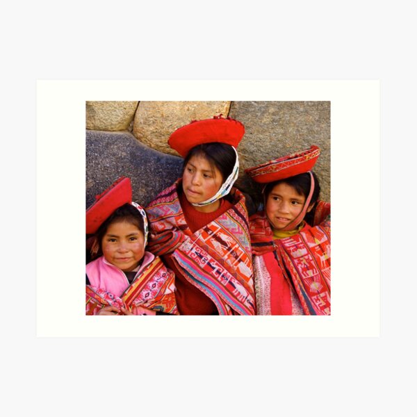 The Quechua of Patacancha; a Threatened Culture Art Print