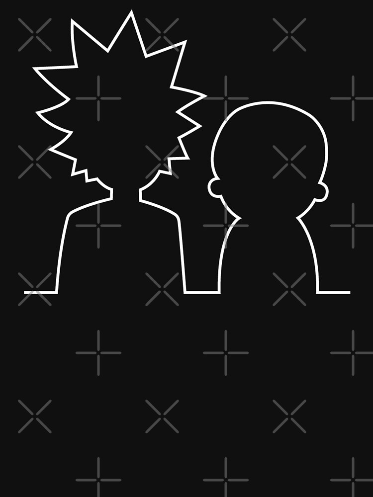 Rick and Morty Line by Julegendju