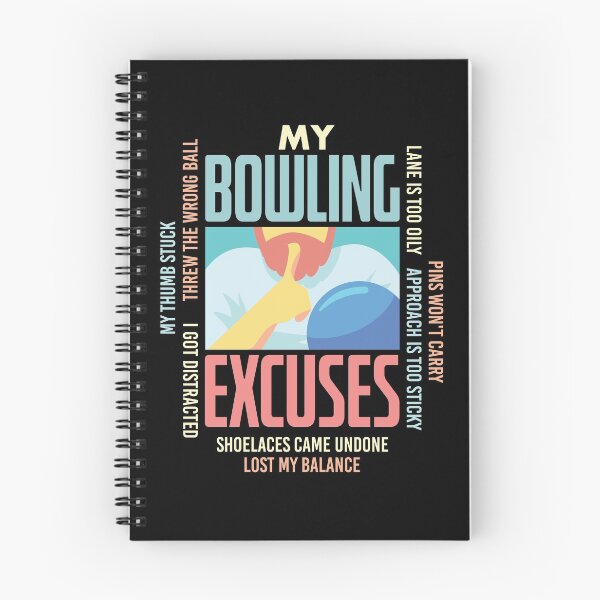 Item preview, My Bowling Excuses Bowler Gift Idea designed and sold by Sandra78.