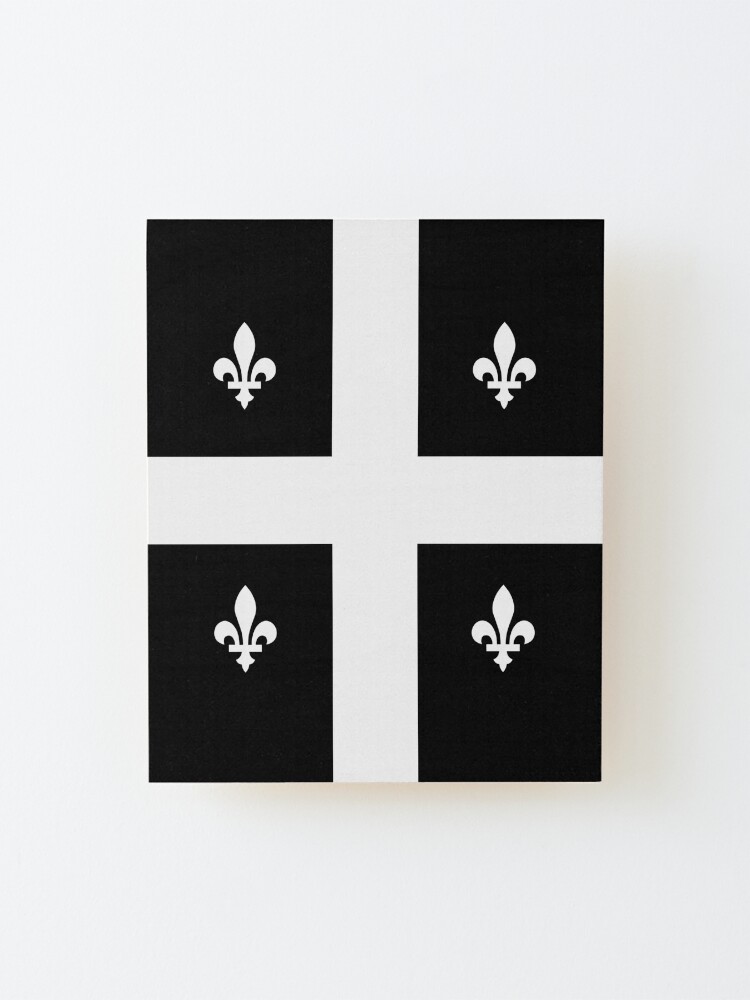 René Lévesque quote Il faut cesser de s'excuser d'être chez nous Quebec  black background HD HIGH QUALITY ONLINE STORE | Greeting Card