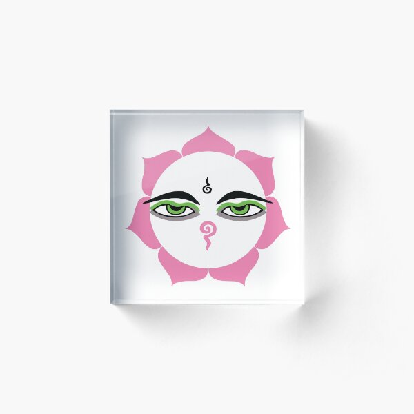 The YabYum Logo Acrylic Block