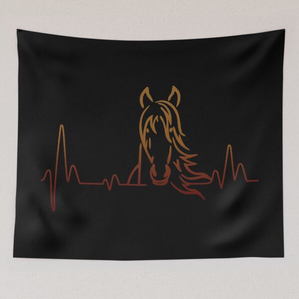 Item preview, Horse Heartbeat designed and sold by CuringBreakup.