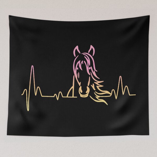 Item preview, Horse Heartbeat designed and sold by CuringBreakup.