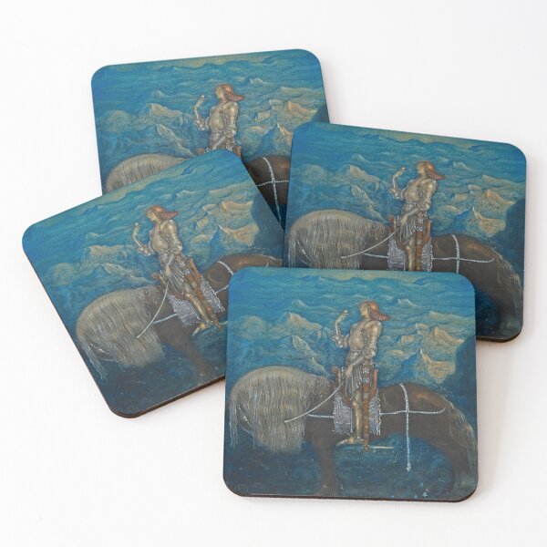 Item preview, A Knight Rode On by John Bauer 1915 designed and sold by immortalpeaches.