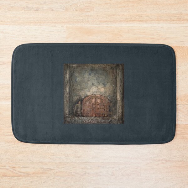 Item preview, Gnome, Red Door - Illustration by John Bauer designed and sold by immortalpeaches.