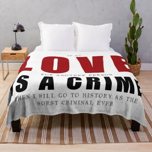 Item preview, If LOVE is a CRIME... designed and sold by Andy Renard.