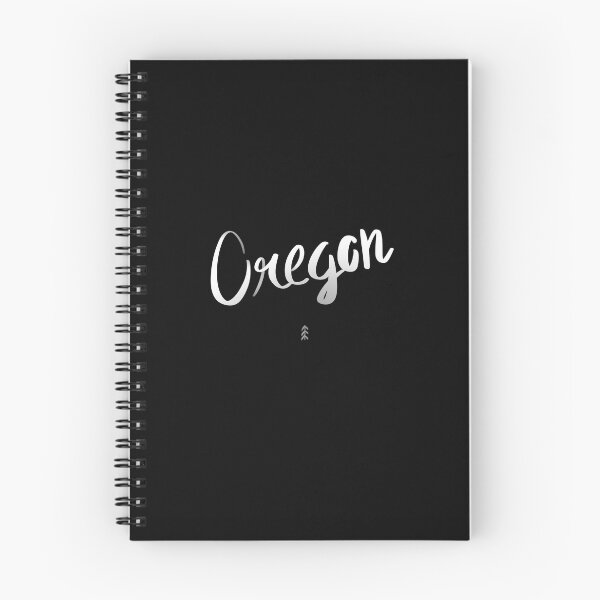 Item preview, Oregon Handlettering Dark designed and sold by Oregon Goods.