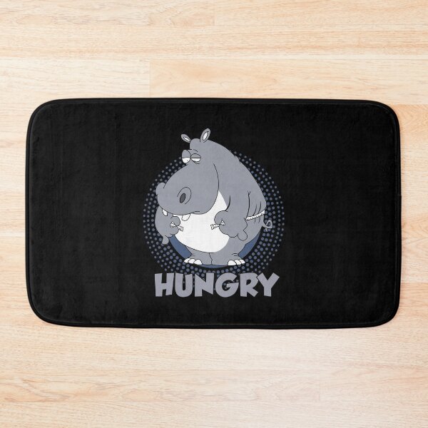 Item preview, Hungry Fat Hippo designed and sold by CuringBreakup.