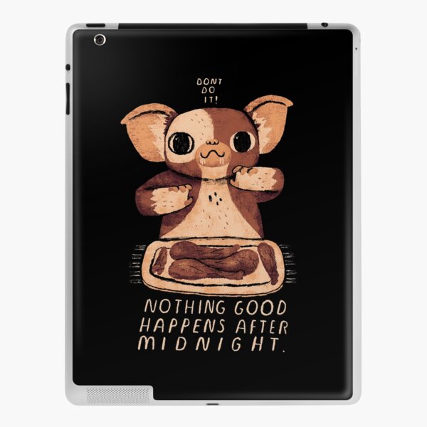 nothing good happens after midnight | iPad Case & Skin