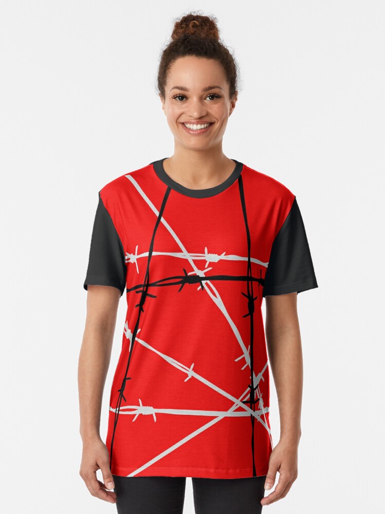 barbed wire deathmatch shirt