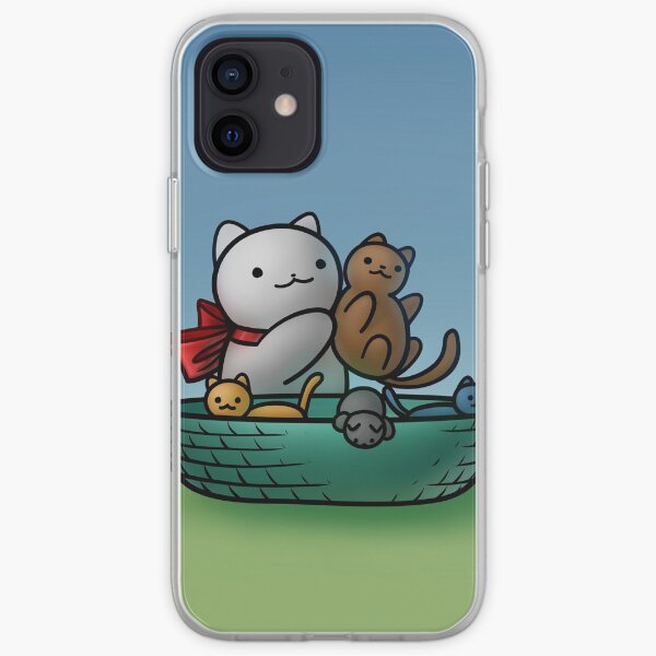 Chemistry Cat & Separating Kittens iPhone Soft Case