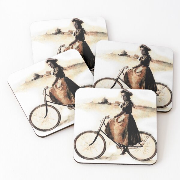 Item preview, The Lady on the Bike (1890's) designed and sold by PictureNZ.