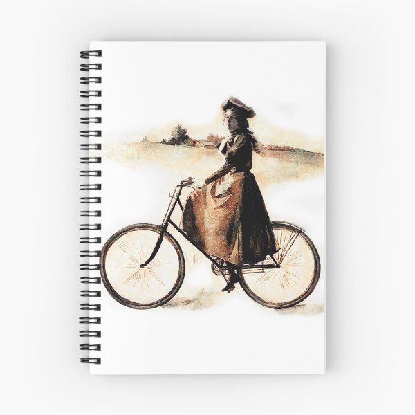Item preview, The Lady on the Bike (1890's) designed and sold by PictureNZ.