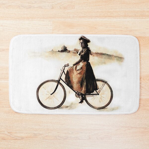 Item preview, The Lady on the Bike (1890's) designed and sold by PictureNZ.