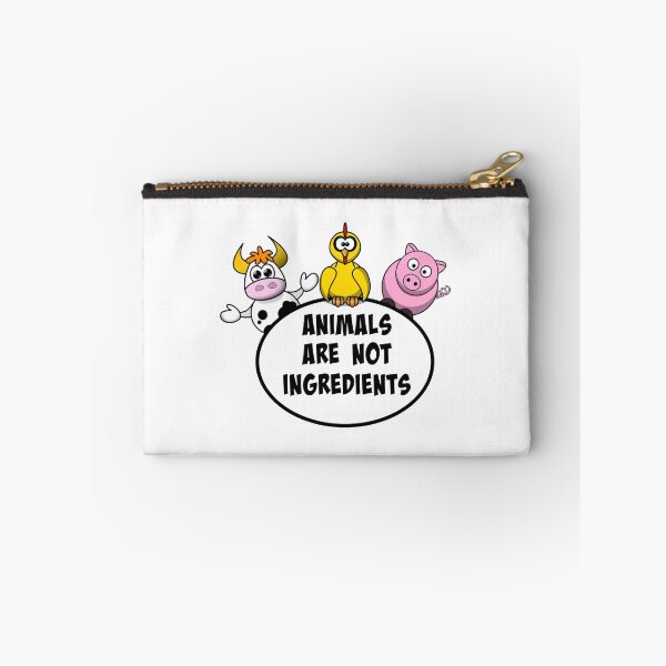 Item preview, Animals Are Not Ingredients Vegetarian Vegan Oval Running Sticker Decal Car Window Bumper Sticker designed and sold by Nextlevellife.