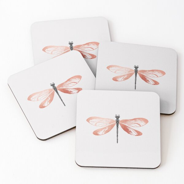 Item preview, Rose Gold Dragonfly designed and sold by SandpaperStudio.