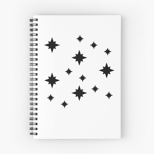 Item preview, Doublestars black designed and sold by MrsDeeDesigns.