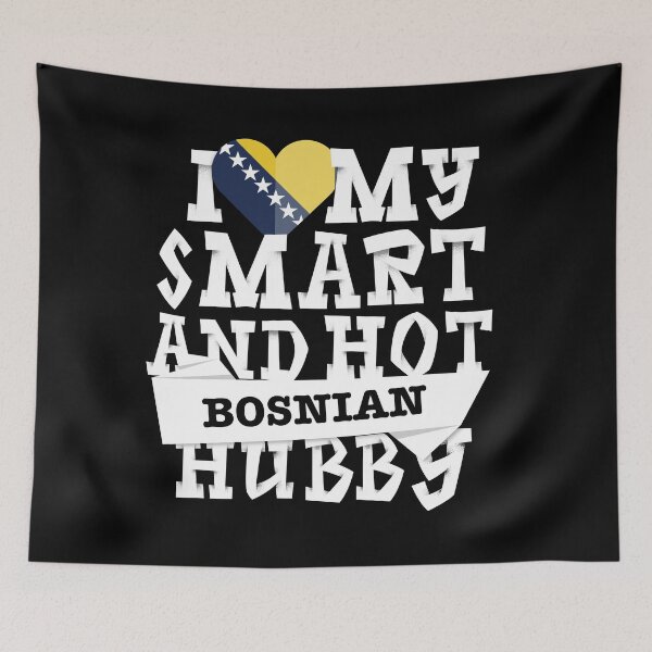 Item preview, I love my smart and hot Bosnian husband designed and sold by Urosek.