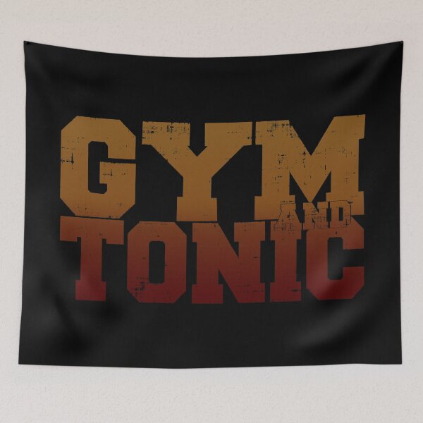 Item preview, Gym And Tonic designed and sold by CuringBreakup.