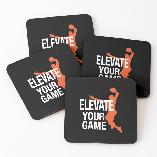 Item preview, 'Elevate Your Game' (Black) designed and sold by The Button Gal.