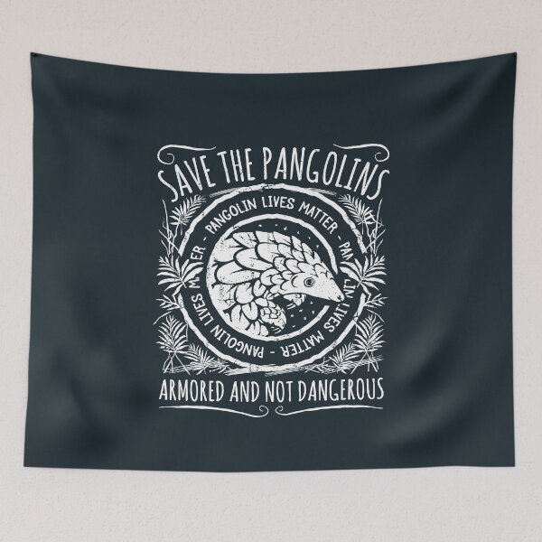 Item preview, Anti Poaching Awareness - Endangered Pangolin designed and sold by Bangtees.